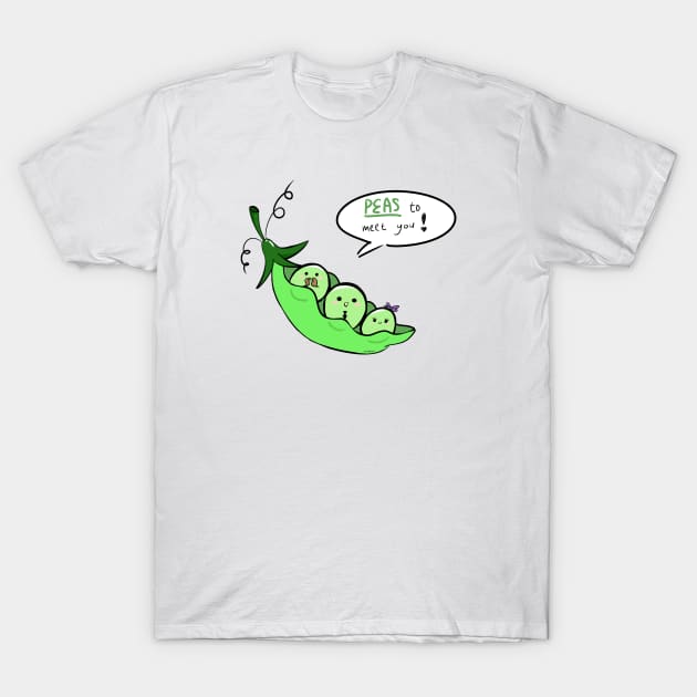 PEAS to meet you T-Shirt by rokikun